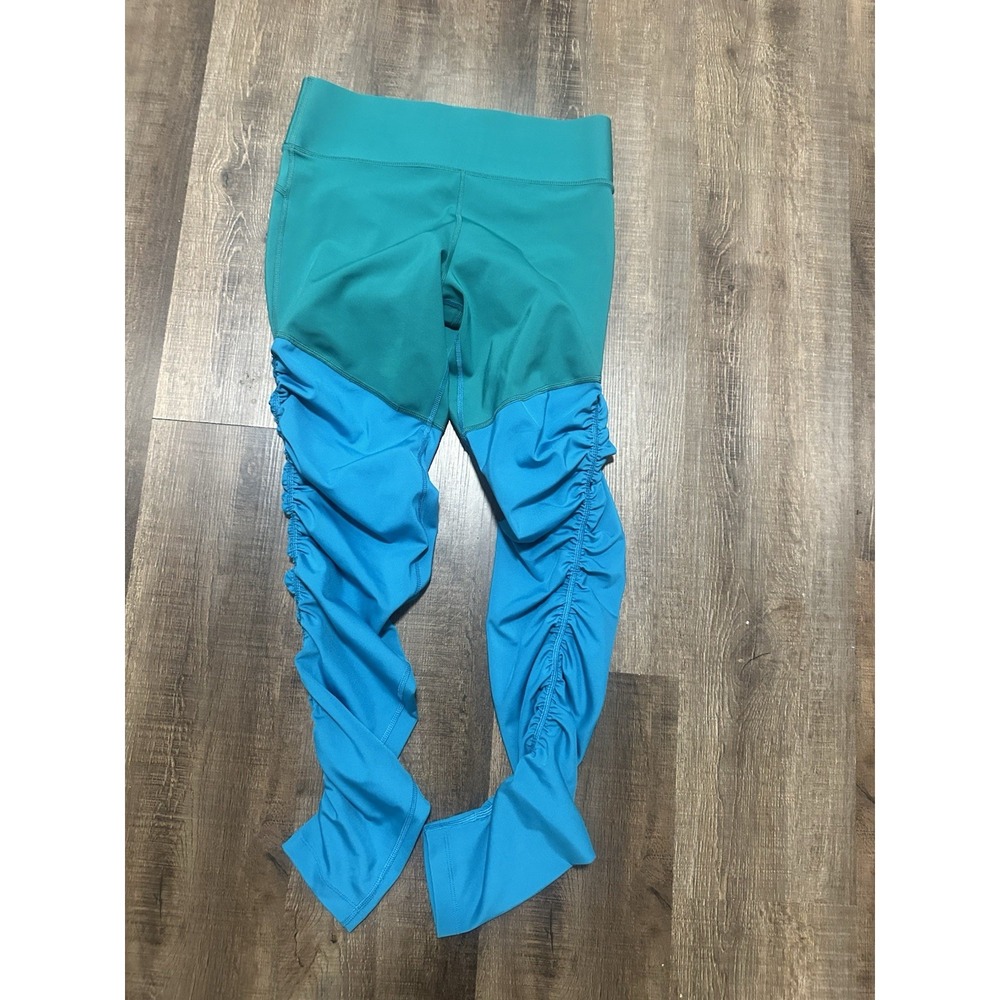 ASOS 4505 Green Blue Leggings 8